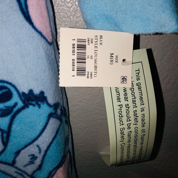 Disney Stitch Blue Onesie - Picture 8 of 9
